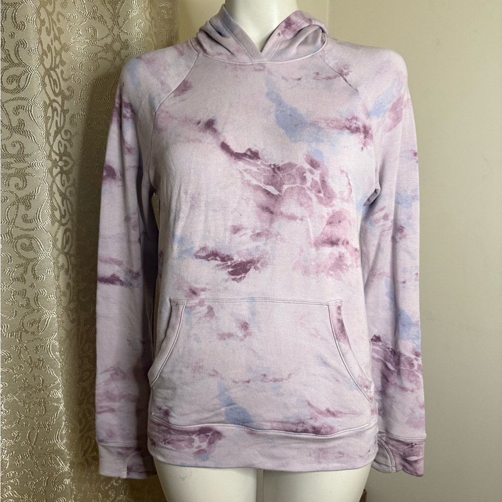 Athleta Purple Pink Long Sleeve Hoodie